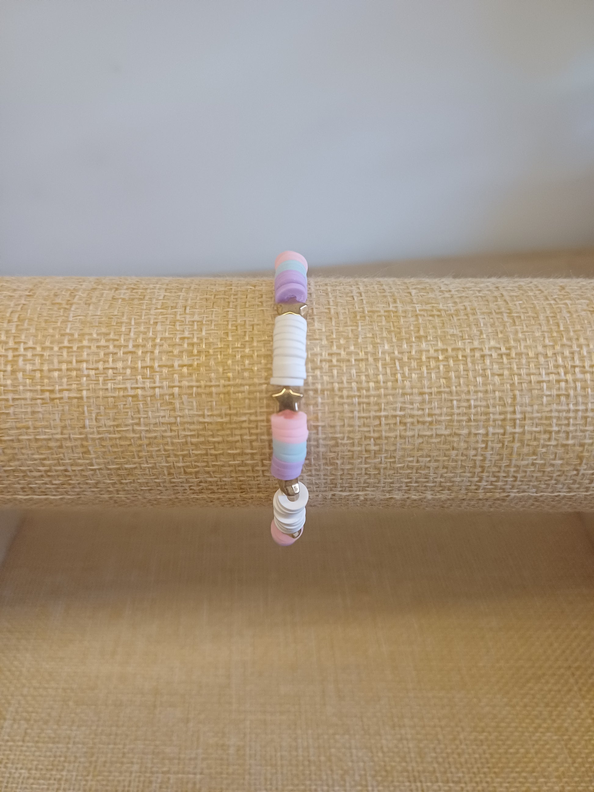 Pastel sterren armband