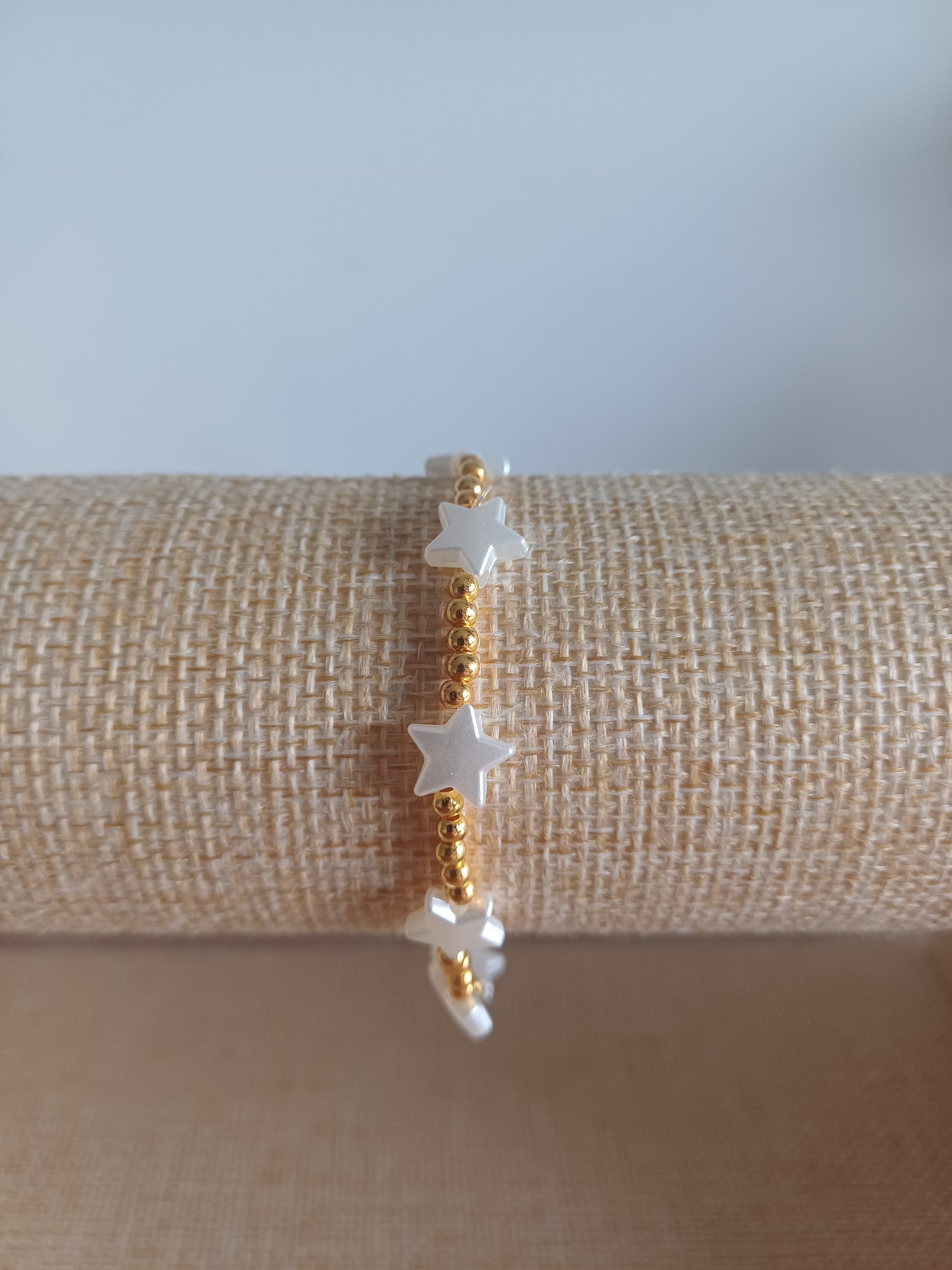 Gouden ster armband