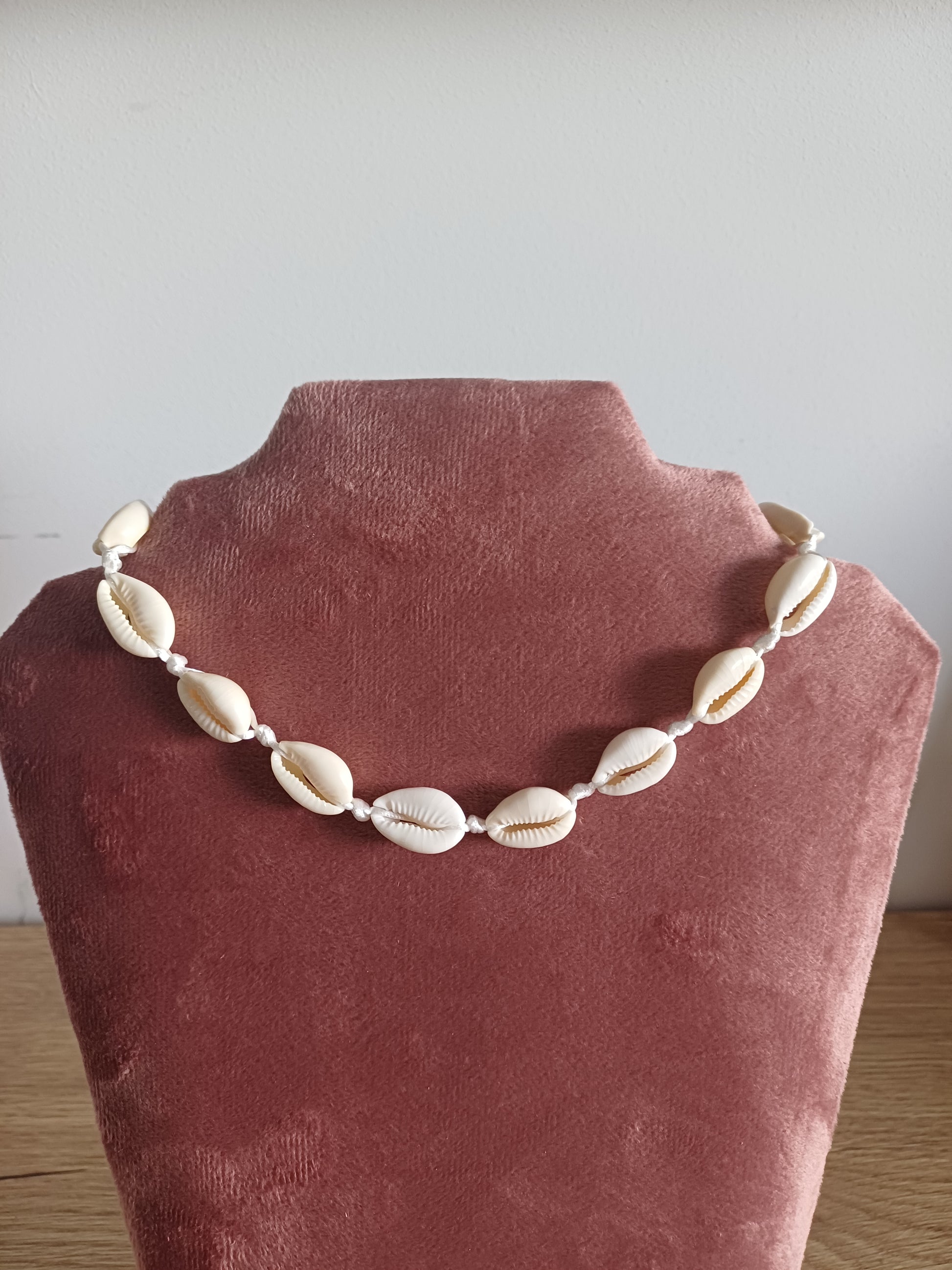 Schelpenketting wit